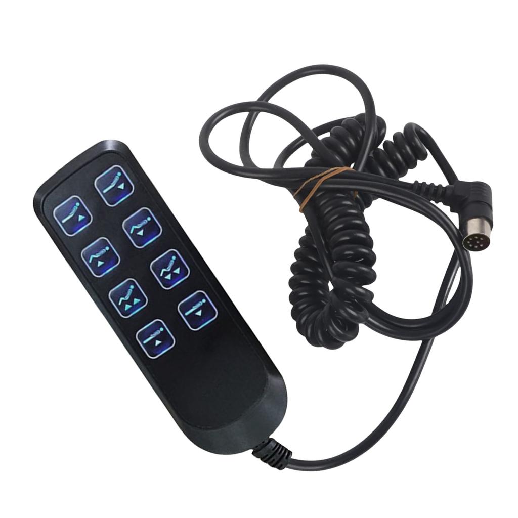 Lifting Bed Controller With 8 Pin 9 Core Plug Electric Operating Table Manual Controller Lift Chair Hand Controller