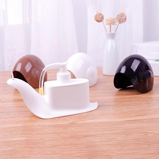 120ML Dávkovač tekutého mýdla ve tvaru šneka Šampon Mýdlo na tělo Mýdlo na ruce Sprchový gel Nádoba na čisticí prostředek na obličej Koupelnová plnitelná prázdná lahvička s lisovací pumpičkou