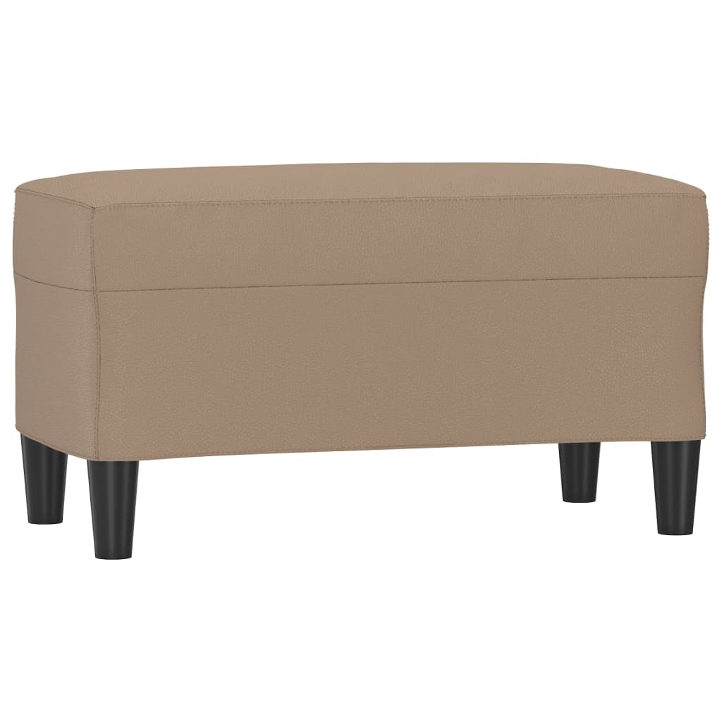 Bench In Cappuccino Brown 70 X 35 X 41 Cm Faux Leather