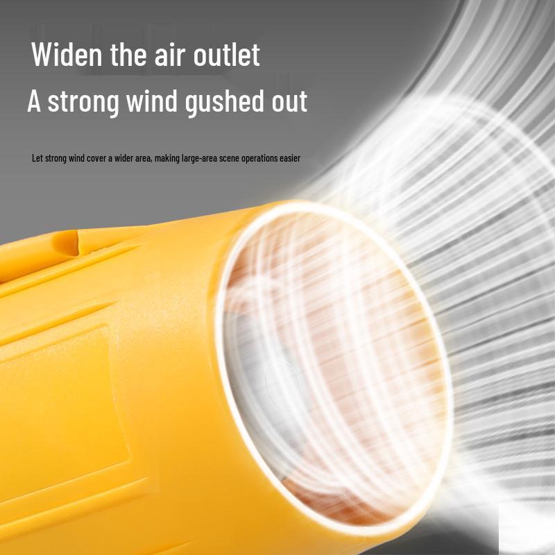 High-Power Portable Lithium Hair & Dust Blower Fan