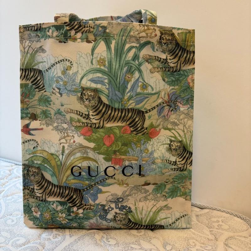 Gucci Damen Tasche Baumwollstoff Geeignet für Pendeln, Umweltfreundlich und Faltbar und Partys Ein Ausgezeichnetes Geschenk