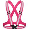 Reflective Outdoor Adjustable Safety Vest for Night Running and Cycling