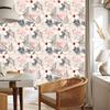 Flamingos, leaves and flowers wallpaper for living room and bedroom 50x1000