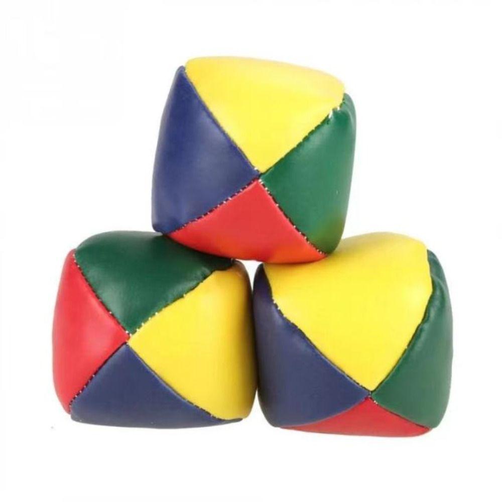 3Pcs Outdoor Professional Small Kids toy Children Interactive balls Beginner Kit Juggling balls