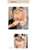 Wrinkle-Resistant Chiffon Long Sleeve Shirt for Women - Spring/Summer Fashion