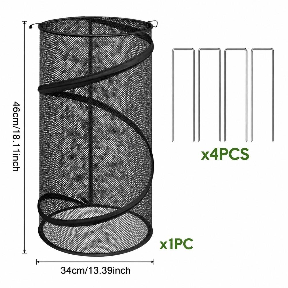 with Ground Stakes Plant Protective Cover Breathable Mesh Plant Cover Vegetable Protection