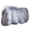 Erkekler için Masturbators Çift Kanallı Garip Şekiller İnek benzeri 16*9*6 cm 720g Sıvı Silikon Seks Bebek Anal/Vajinal Seks