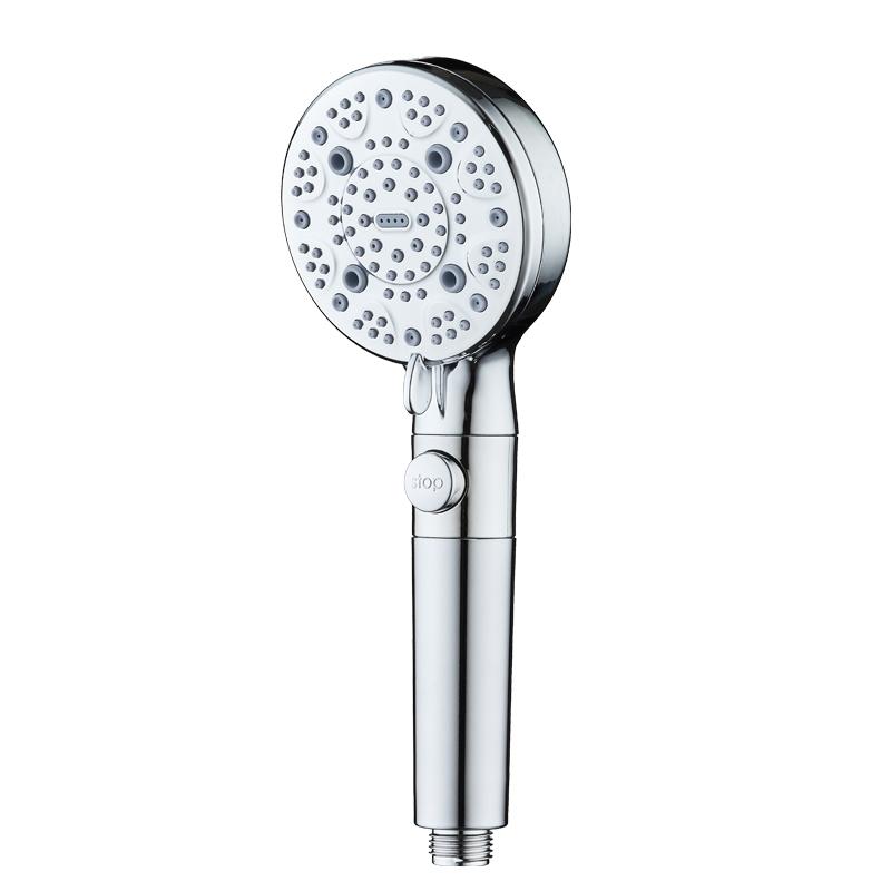 Popular Chrome Nine Level Ten Function Handheld Shower Head Filter PP Cotton Bathroom Faucet Accessory Handshowers Type