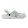 White Printed EVA Clogs Women Men Breathable Lightweight Slip On Casual Footwear Soft Sole Summer Sandals Summer Daily Wear