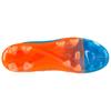 Nike Tiempo Legend V FG Comfortable Lightweight FG (Rubber Long Studs) Slip Resistant Durable Soccer Shoes Unisex Soccer Shoes Blue Orange 631518-418
