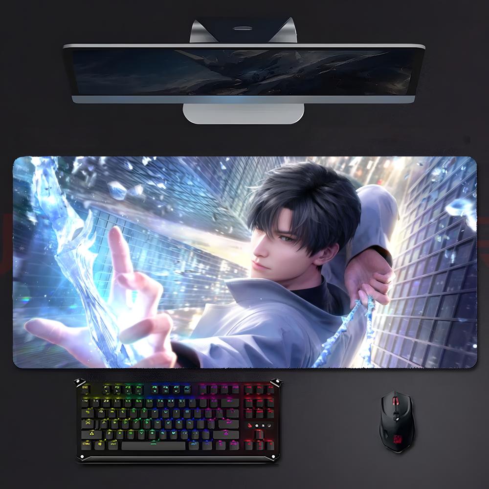 Gamecharacter Charming Love And Deepspace Rafayel Mouse Pad Mousepad Large Gaming Lockedge Thickened Pc Table Desk Mat