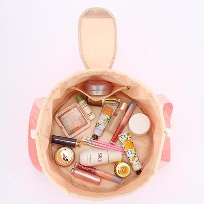 Borsa Coulisse Organizer Cosmetico Grande Capacità per Persone Pigre – Organizer Portatile per Articoli da Toeletta da Viaggio