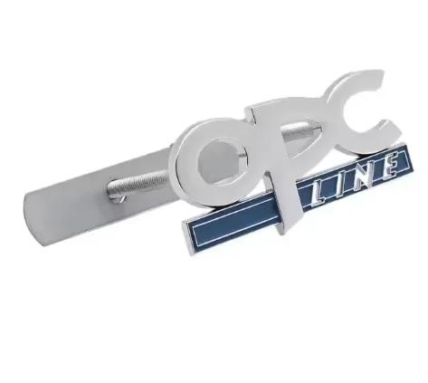 3D Metal OPC Line Car Rear Boot Trunk Emblem Badge Sticker Decal Accessories For Opel Insignia Corsa E Astra H J D Zafira Vectra Ago088