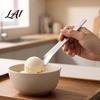 Deep Bowl Dessert Spoons Stainless Steel Spoon Long Handle Ice Cream Scoop for Yogurt Cake Coffee Dishwasher Safe Mirror Polished Kitchen