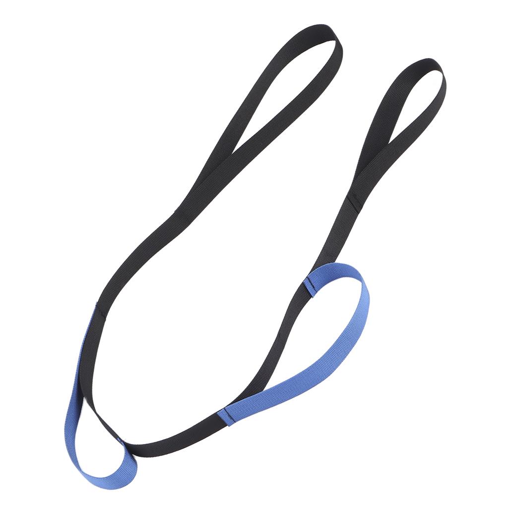 Beinhebergurt, Behinderte, ältere Menschen, Nylongewebe, Fußschlaufe, Handgriff, Mobilitätshilfe für Gehübungen, Blau