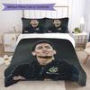 Jude Bellingham Patroon Beddengoed Dekbed Set Dekbedhoes Kussensloop Huisdecoratie Verjaardagscadeau (1 * dekbedovertrek + 2 * kussensloop zonder vulling)