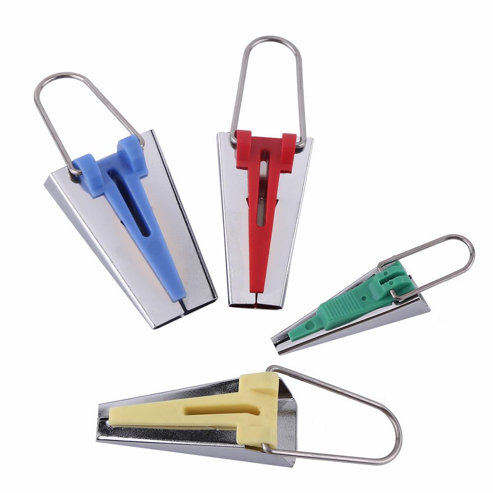 Bias Tape Maker Set 4 Sizes Bias Binding Tool For Sewing Quilting And Fabric Craft Projects