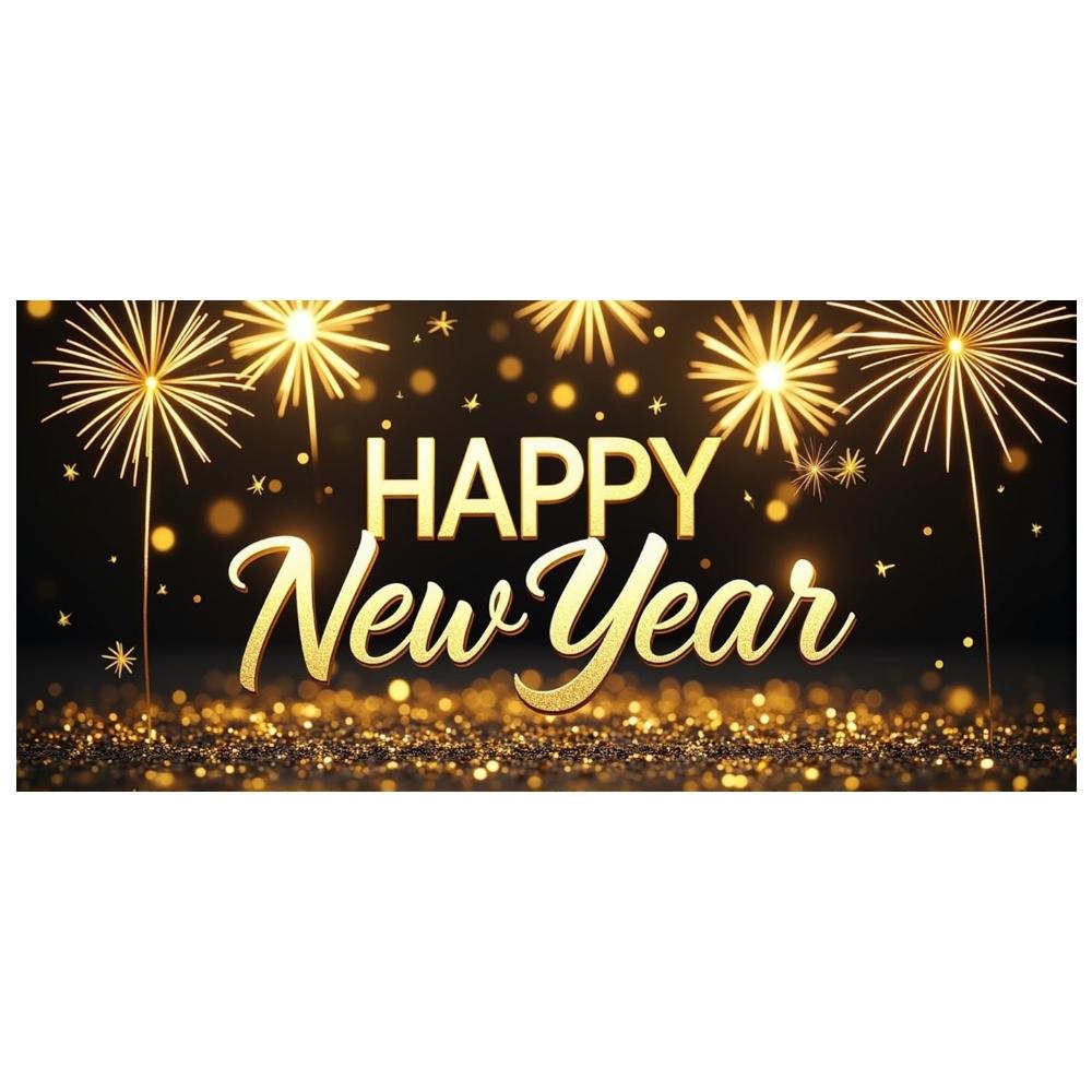 Festive Display Festive New Year Event Background New Year Celebration Banner Firework Elements New Year Display For Event