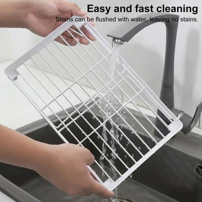 Yousheng Bathroom Storage Shelf Foldable Design Lightweight Sturdy Easy Assembly Minimalist Simple Storage Rack
