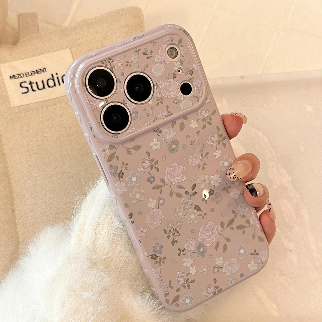 Lila Rosen Handyhülle für iPhone 17 und iPhone 17 Pro Max