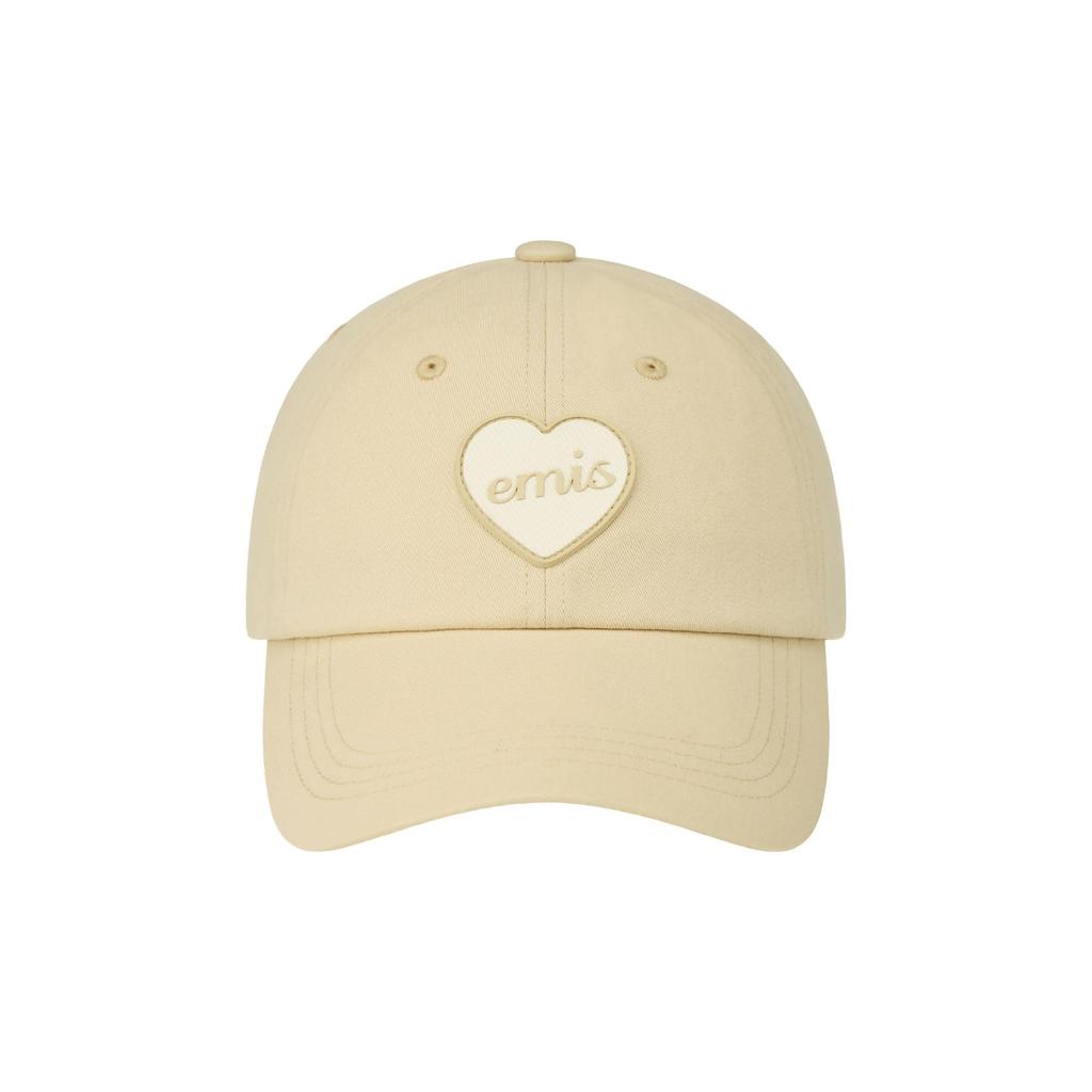 Emis HEART RUBBER PATCH BALL CAP - 6 Aesthetic Colors