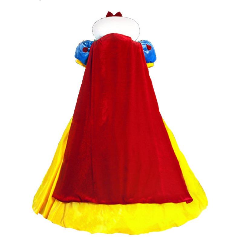 Large size, Halloween costume, adult, sexy cape Snow White, queen stage costume