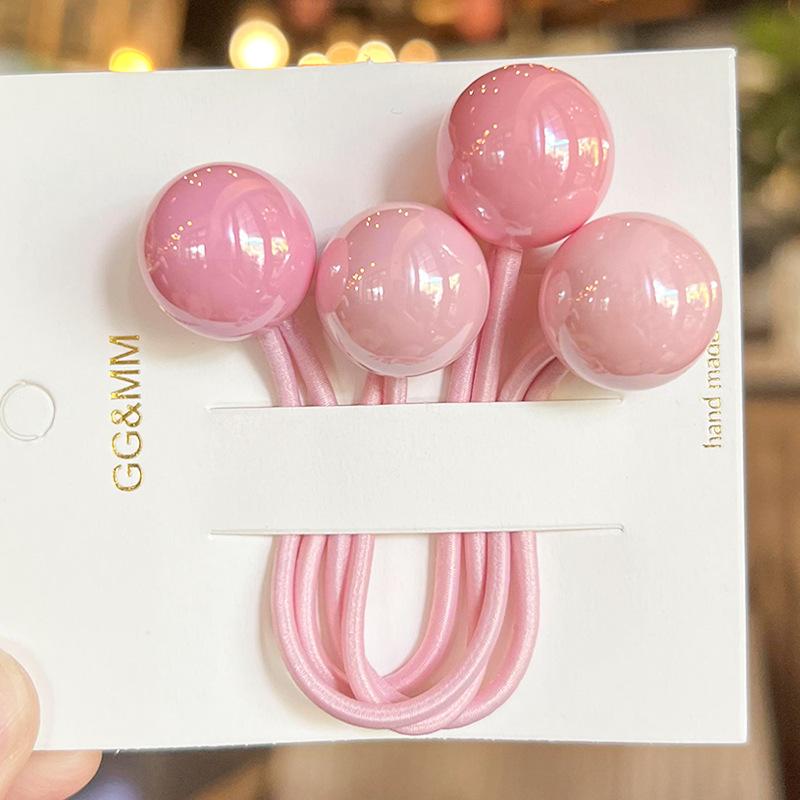 Kristallkaninchen Doppelköpfiges Gummiband Kinderwickel Langes Haarseil Koreanische Version Funkelndes elastisches hochwertiges Kopfseil