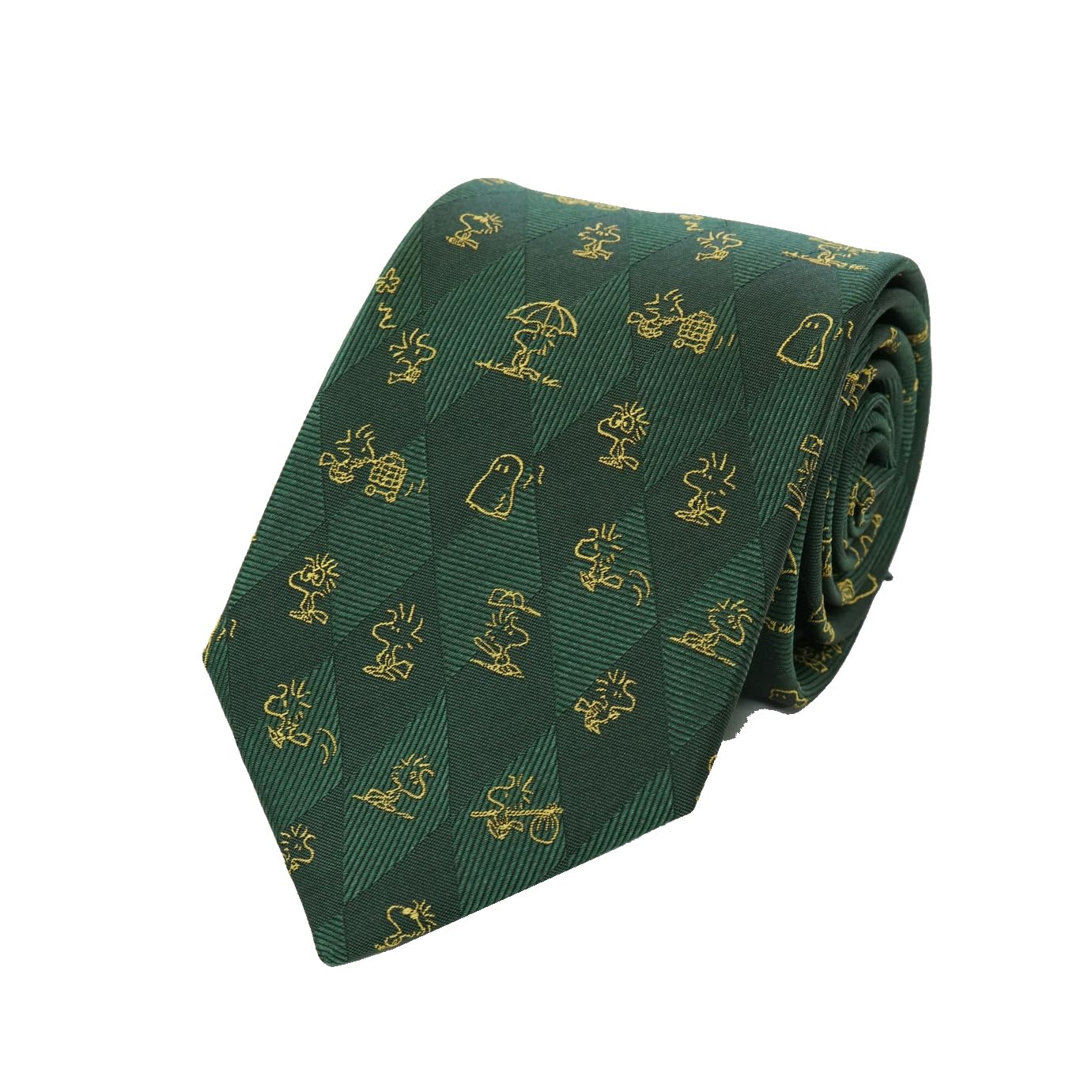

Краватка PEANUTS Peanuts Woodstock Necktie 921010 Green Tie Snoopy Woodstock Character Present [Peanuts]