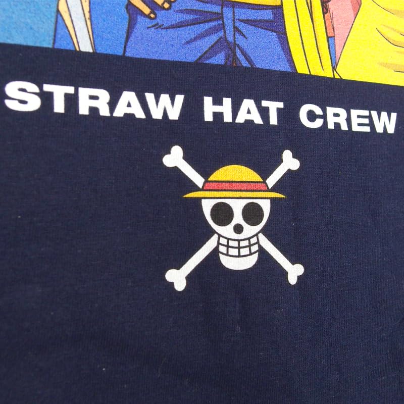 EVERSOUL ONE PIECE Short Straw Hat Character Anime Movie Size M T-Shirt, Sleeve, Pirates, Luffy, Chopper, Sanji, Zoro, Nami, Merchandise, Tee, Men's,