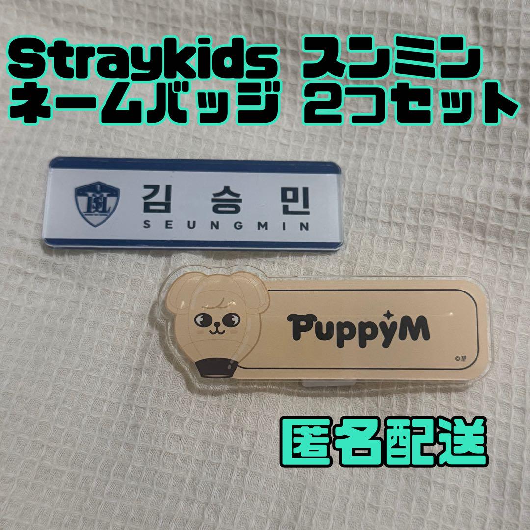 

[USED] Straykids Seungmin SKZOO PuppyM Name Badge