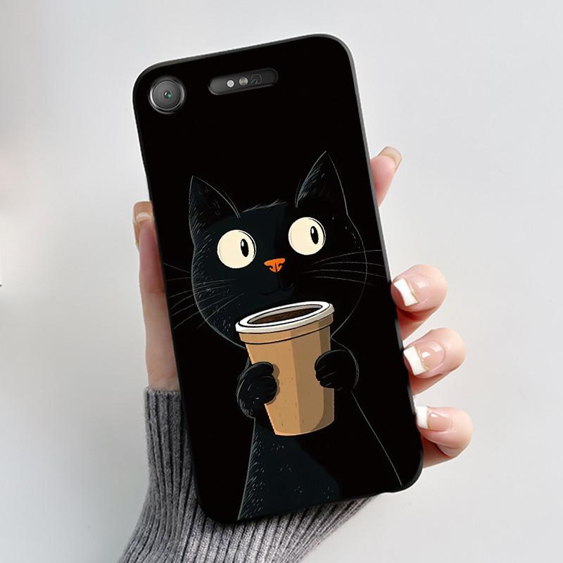 Case For Sony Xperia XZ1 G8341 G8342 SO-01K / XZ1 Compact G8441 G8442 SO-02K Aesthetic Luxury Cute Cool Soft Silicone Phone Case