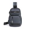 Men Business Shoulder Bag Travel Water-Repellent Chest Bag Multi-Back Bag