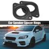 2 X AUTOHAUX Car Tweeter Speaker Mounting Adapter Bracket Ring for Toyota Subaru Compatible Lexus Plastic Black