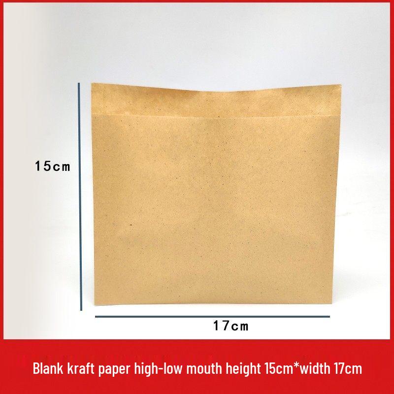 Greaseproof Kraft Paper Packaging Bags