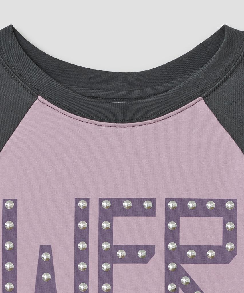 TYPESERVICE Web Hotfix Raglan Top [Purple]