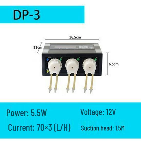 Jebao DP2/3/4 Automatické Dávkovací Čerpadlo pro Mořskou Vodu Rozšíření (DP3S/DP4S)