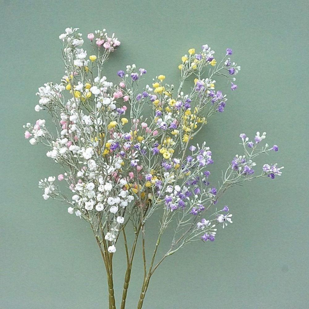 Realistic Artificial Gypsophila Flowers Handmade Fake Flower  Birthday Gift