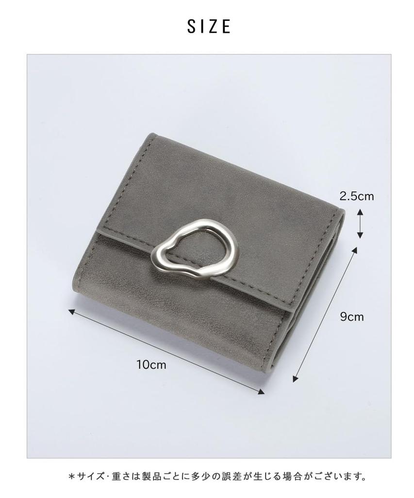 Altro Rose Beige Wallet for Easy to Genuine Leather Simple Includes Coin Tri-fold Women, Slim, Compact, Foldable, Use, Look, Design, Purse, Mini,