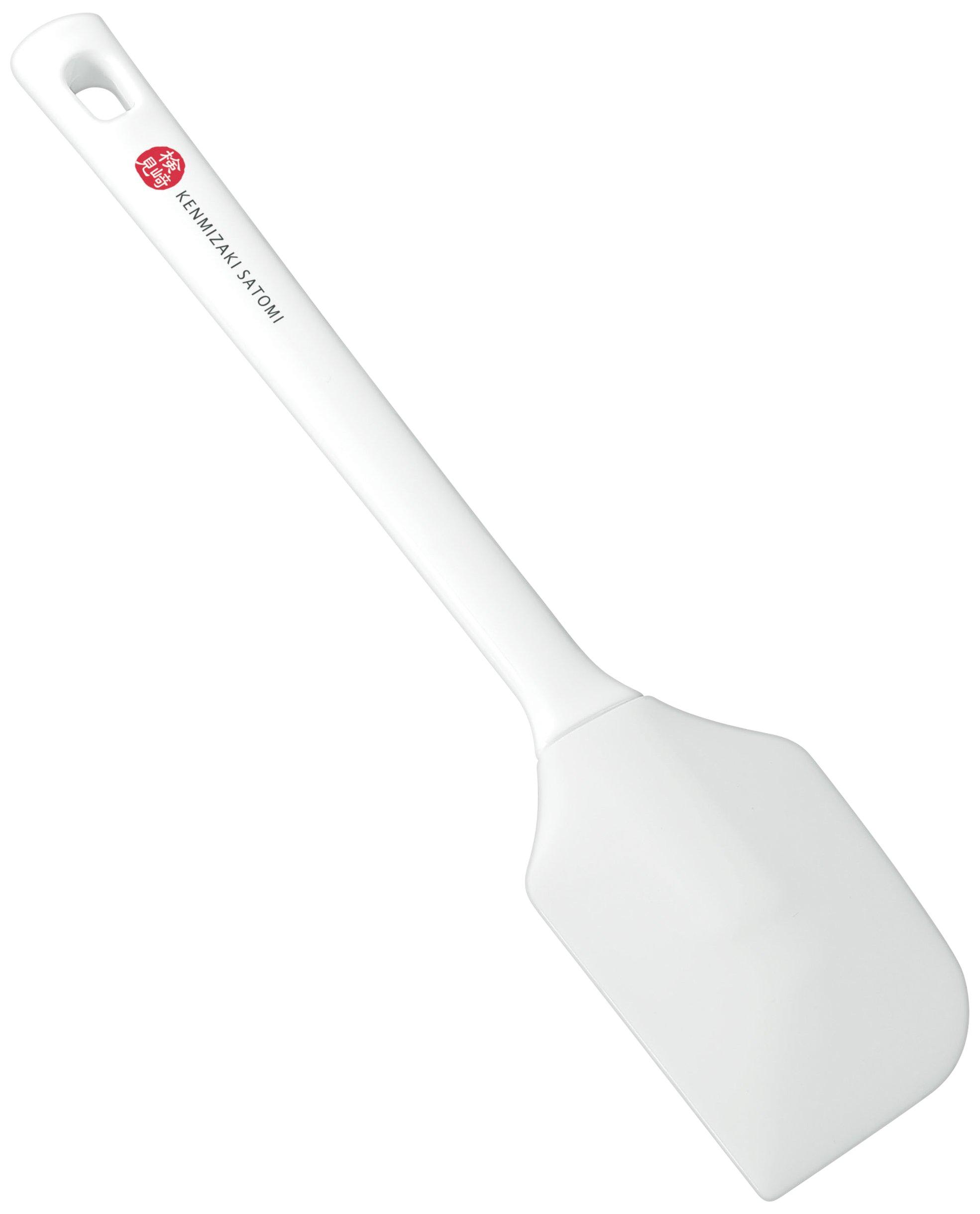 

Shimomura Kogyo Made in Japan Silicone Dishwasher Made in Niigata [Kemizaki Satomi] Spatula, Safe, KZ-606, Tsubame-Sanjo, белый