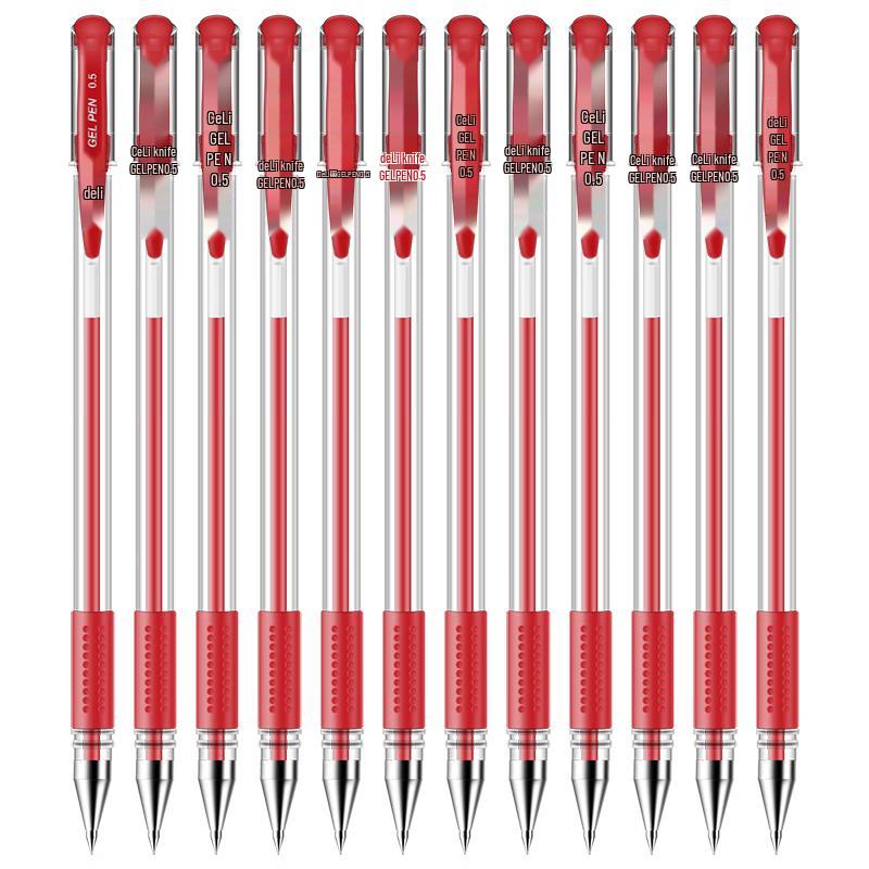 Deli 6600 0.5mm Bullet Tip Gel Pen
