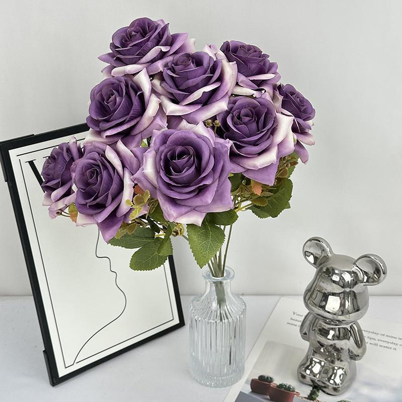 Faux Rose Flower Wedding Arch Decoration With Handcrafted Silk Flowers For Event And Home Use