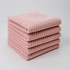 Corn kernel dishwashing cloth, thickened water absorbing and oil removing ultra-fine fiber kitchen towel, cleaning cloth 5pc