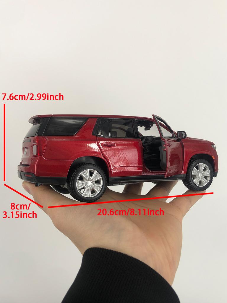 Maisto 1:26 2021 Chevrolet Tahoe car model, zinc alloy metal decoration, collectible gift car