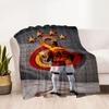 Galatasaray 220 Blanket Durable Comfort Suitable for Bedding Chair Couch Four Seasons Universal Digital Print