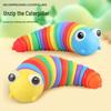 Rainbow Caterpillar Decompression Toy for Kids - TikTok Trending Educational Stress Relief Toy
