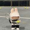 Plush Doll Tennis Loose T-shirt Suitable For, And Third Children's Clothing 17cm Pendant