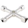 Universal Key for Electrical Cabinetmulti-function Cross Utility Key for Plumberelectrician YYV