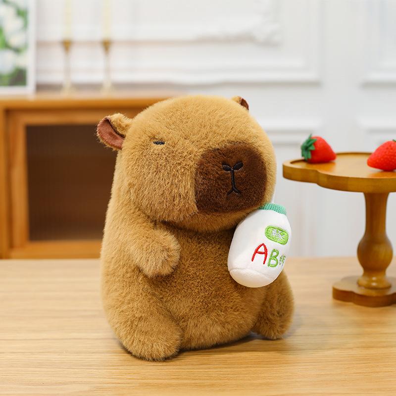 New Kapibara Plush Toys Capybara Dolls Dolls Stall Small Commodities Wedding Throwing Catch Dolls