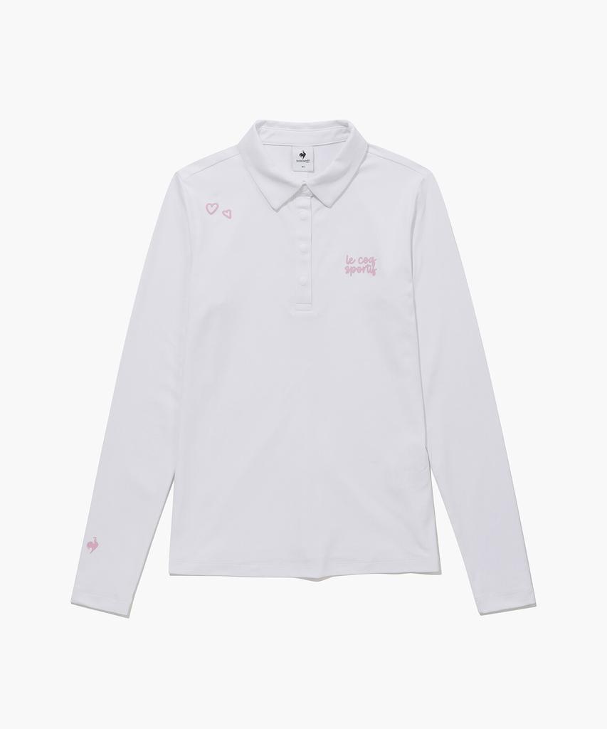 LECOQ GOLF Women'S Basic Collar T-Shirt (Gq122Ltl21)
