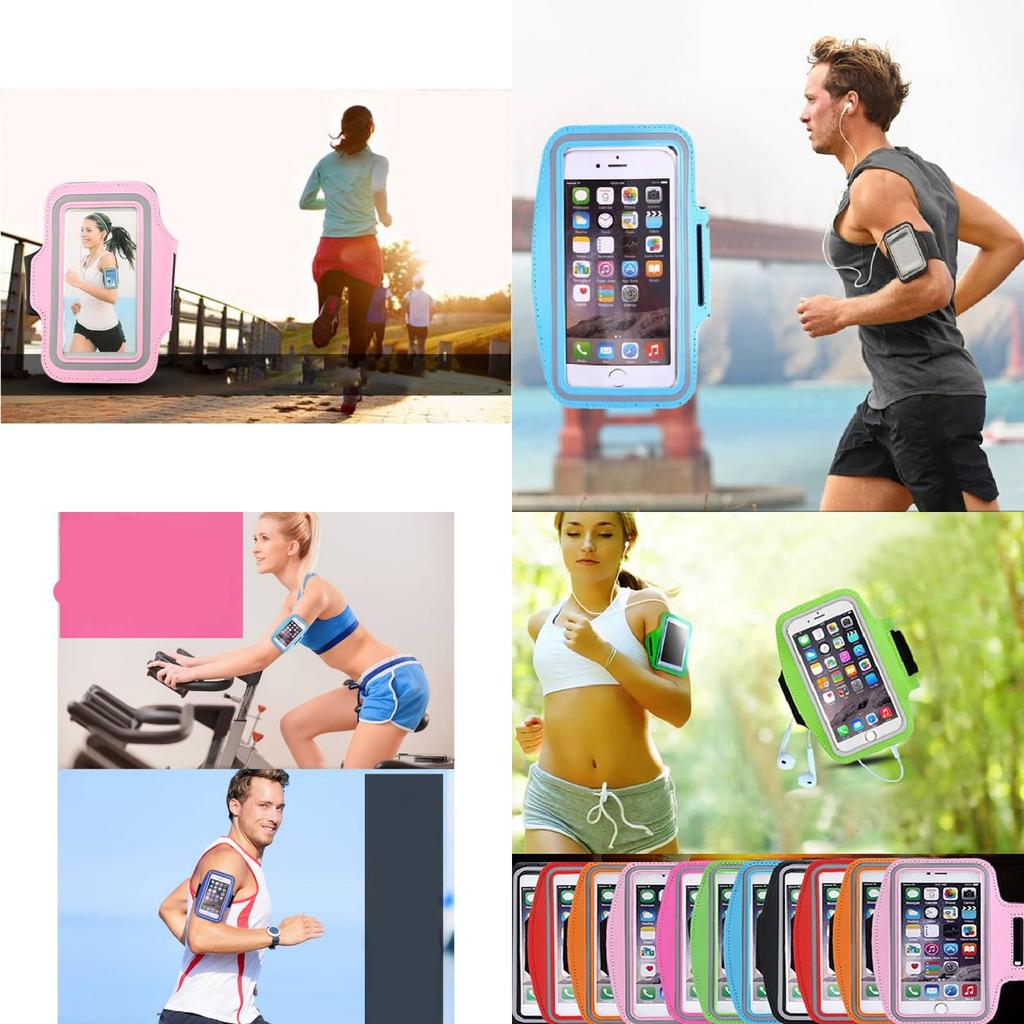Vielseitiges wasserdichtes Armband für 4-6 Zoll Telefone Atmungsaktives und ultraleichtes Design